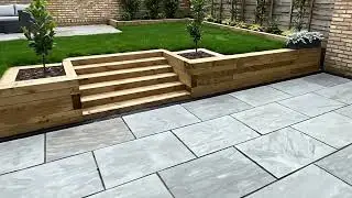 Kandla Grey 900x600 Sandstone Paving Slabs