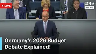 LIVE: Germany 2026 Budget Debate | Key Highlights from Bundestag | AC1Z