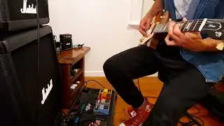 Rock em Am com pedal Loop Boss