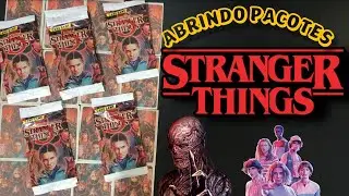 ABRINDO CARDS DE STRANGER THINGS! Encontrei o Vecna? 😱
