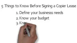 Phoenix Copiers: 5 Things to Know Before Signing a Copier Lease