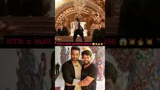 NTR x JANI MASTER choreo songs 💥😱🔥 TOLLYWOOD | JANI MASTER | NTR #shorts #shortsfeed
