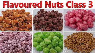Flavoured Nuts Class 3 | Diwali Special Recipes | Manisha Bharani Kitchen