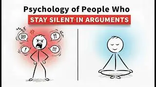 Psychology of people who stay silent in arguments