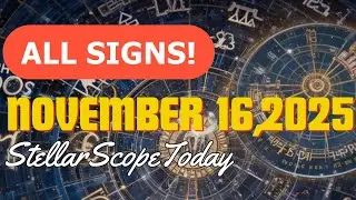 November 16, 2025 Zodiac Predictions (Aries&ndash;Pisces) #horoscopetoday #astroprediction #luckycolor