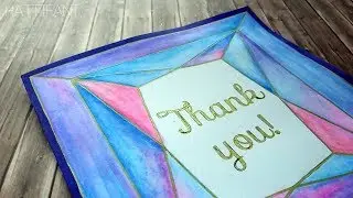 Hattifant - Thank You with Jewels | Cardmaking | incl. templates printables