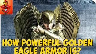 Wonder Woman 1984 - HOW POWERFUL GOLDEN EAGLE ARMOR IS - INFINITY Explained