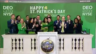 Diageo (NYSE: DEO) Rings The Closing Bell®