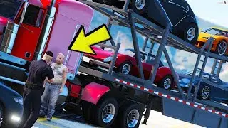 GTA V: VIDA DE JOVEM | ROUBEI UM CAMINHÃO,PARA EU SOBREVIVER EP.#35