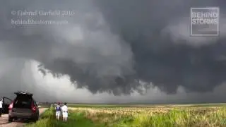 Tornadogenesis Sequence near Dodge City, Kansas (Timelapse)