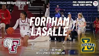 Fordham WBB vs La Salle | December 31st, 2025