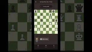 Solving daily puzzle 09-01-2026 #chess