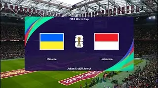 NONTON YUUK ‼️ UKRAINA vs INDONESIA | Piala Dunia 2026 | Full Match Gameplay | eFootball PES 2025