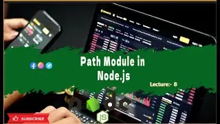Path Module in Node.js Lecture 8 |  Explained | File & Directory Handling | #codingsstudio