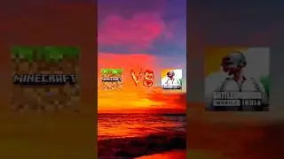 MINECRAFT VS BGMI👑 in tamil shorts which can win #minecraftvs #bgmi #tamilshorts #minecraftshorts