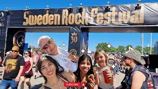 WALKING THROUGH IN SWEDEN ROCK FESTIVAL 2023 | PINAY EXPERIENCE IN SWEDEN