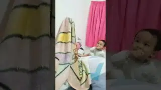 SEREM BANGET !!! BAYI 2 tahun Ngeliat MONSTER SELIMUT #videolucu #cuteboy #Shorts