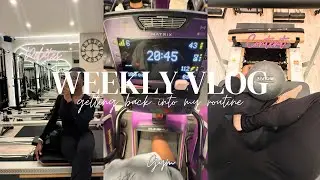 A WEEK OF GETTING MY LIFE ON TRACK: workouts, content, solo adventures