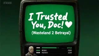 I Trusted You, Doc! 💔 (Wasteland 2 Betrayal)