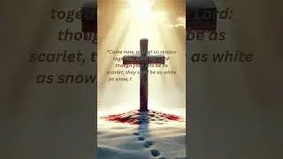 From Scarlet to White as Snow ❄️ #quotes #growyourfaith #christianquotes #prayerandpurpose #love