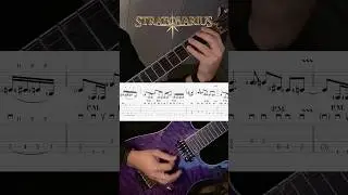 Learn the Riff: Stratovarius - Legions #powermetal #guitartabs #metalguitar #guitarriff