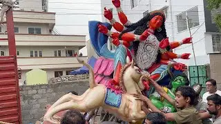 Durga Murthi making 2022 | maa durga aagman 2022 | durga idol transporting for Durga Puja 2022