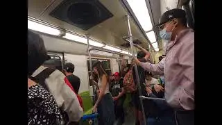Mexico City Walk * RAW* - On the metro - Part 10 - 15 jan 2023 #CDMX