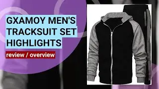 Honest Review: GXAMOY Men's 2-Piece Tracksuit for Running & Sports