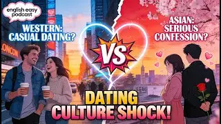 Dating Culture SHOCK! 😱 Western vs. Asian Style (English Podcast) #englishpodcast #englishlearning