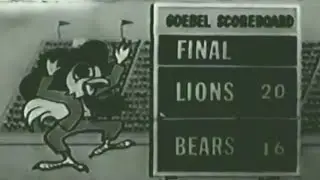 1953 Week 9 - Lions vs Bears