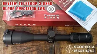 TELESKOP MURAH MERIAH ANTI GETAR ALPHA PRECISION LAB 3-9X40