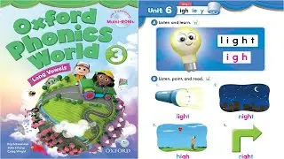 phonics world 3 unit 6|Long 'I'( igh- ie -y)
