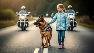 Bikers Assault Little Girl, Unaware That Her Dog Is A Trained K9 Dog And What Happens Next&hellip;