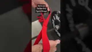 How to use Bear Grip Weight Lifting Figu￼re 8 Straps!