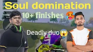 Team Soul 10 kills chicken dinner 🔥 | Mavi + Mortal deadly duo