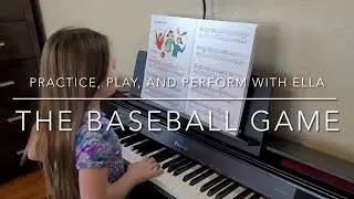 The Baseball Game from Alfred&rsquo;s Basic Piano Library Book Three