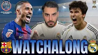 FC Barcelona vs Real Madrid LIVE WATCH ALONG | Super Cup Final