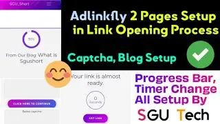 🥰 How to make adlinkfly 2 pages | Adlinkfly me 2 pages kaise lagayen ? | Adlinkfly link pages setup