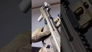 WE SCAR-L GBBR with MREX MK2 #airsoft #gbb #scarl #shorts