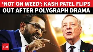 Kash Patel HOWLS IN RAGE; ‘Not On Weed, You Don’t Tell…’: Big Fight Over Polygraphing FBI Agents