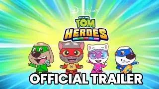 Talking Tom Heroes: Official Trailer Ed Helms Kevin Hart