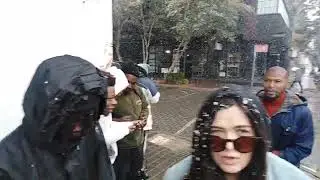 1ST Time Seeing Snow In South Africa Since I've Moved Here From New York City