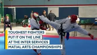 Military's best fighters grapple for supremacy at Inter Services martial arts championships | ACTION