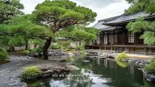 Japanese Traditional Garden Integrated Home Tour | Harmony Between Nature and Architecture