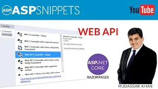 Implement Web API in ASP.Net Core Razor Pages