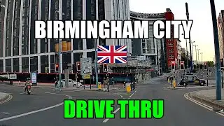 Driving Through Birmingham City Centre | Urban POV Tour in 4K