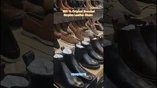 100 % Original Branded Surplus Leather Shoes