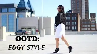Quick OOTD: Edgy Style | SamEyeAm