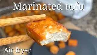 Tofu marin&eacute; Friteuse &agrave; air | Air fryer