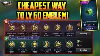 КАК ПОЛУЧИТЬ НАБОРЫ ЭМБЛЕМ ДЕШЕВО! + ODETTE PERFECT GL РЕЙТИНГОВЫЙ ГЕЙМПЛЕЙ | МОБИЛЬНЫЕ ЛЕГЕНДЫ ОДЕТТА ГЕЙМПЛЕЙ